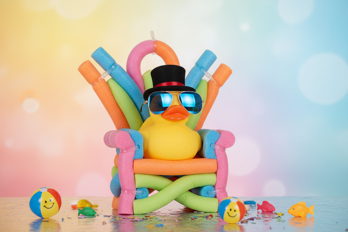 generate a silly test image for a product