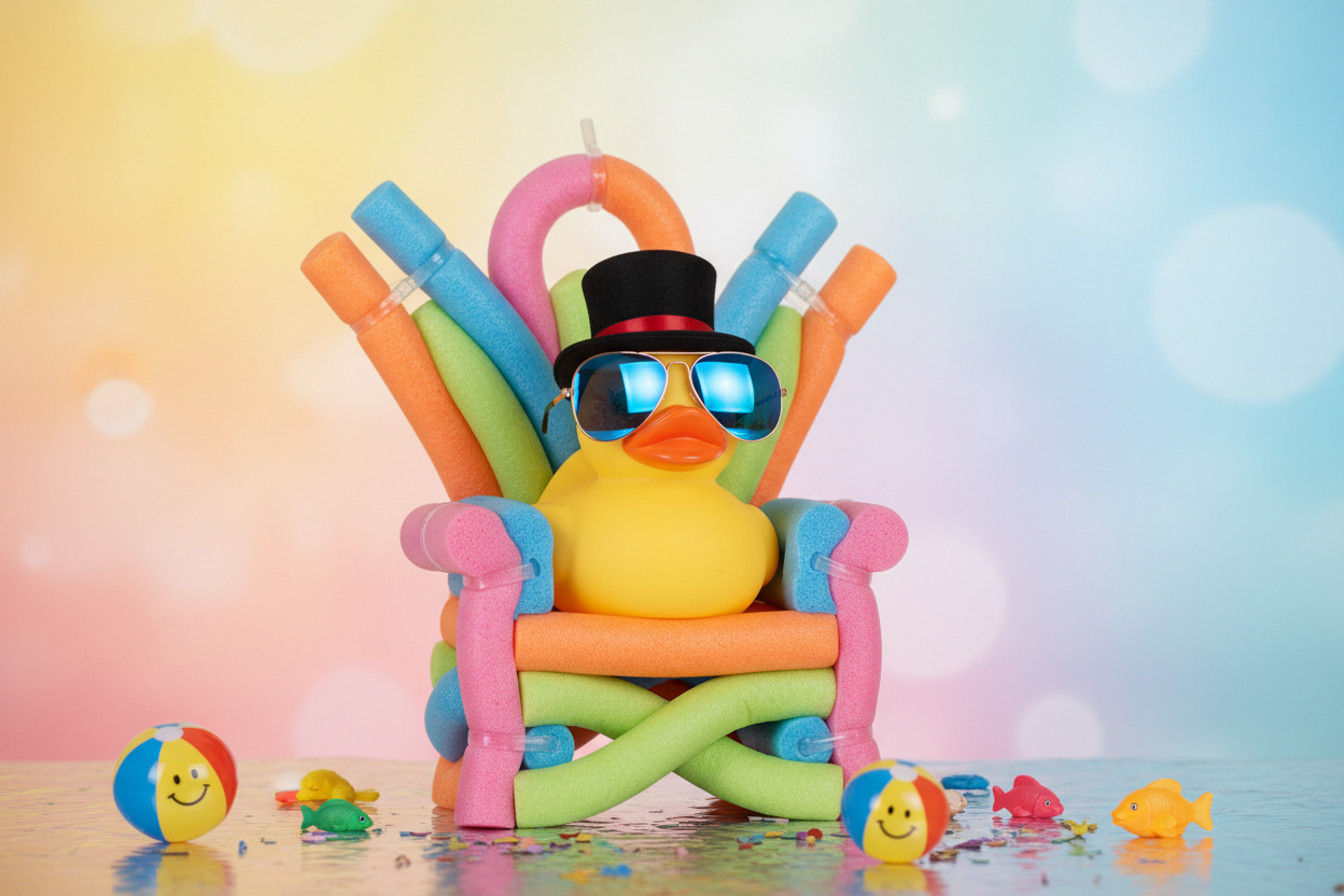 generate a silly test image for a product